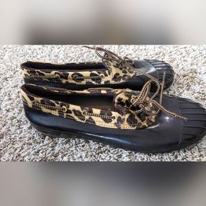 Sperry Top Siders rain shoes